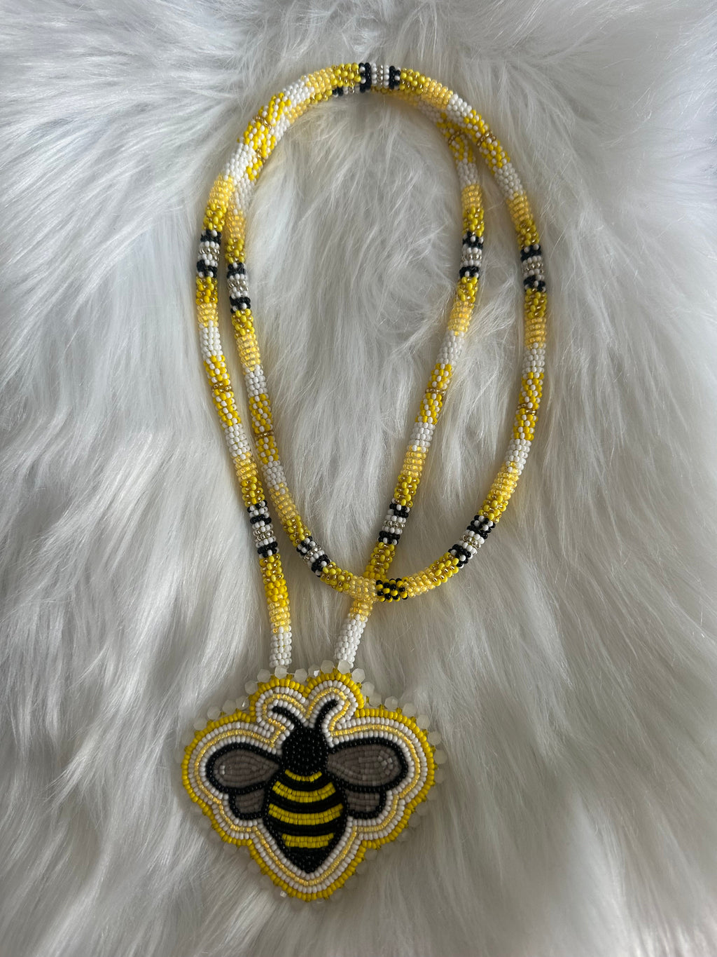 Bee Medallion Necklace Set