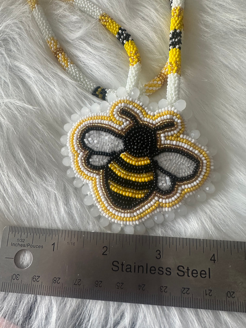 Bee Medallion Necklace Set
