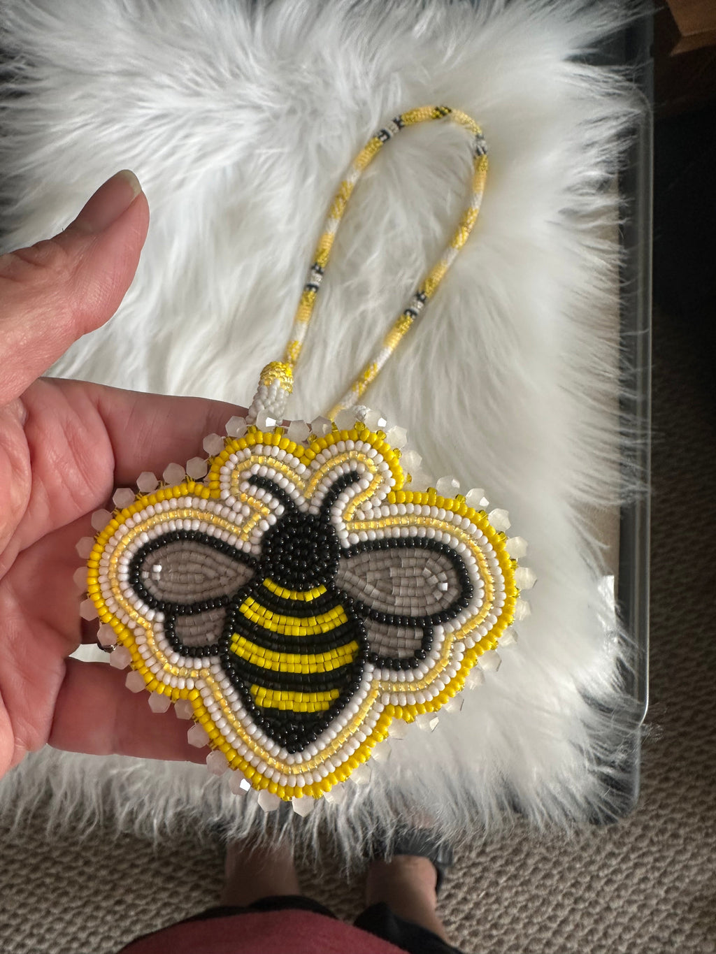 Bee Medallion Necklace Set