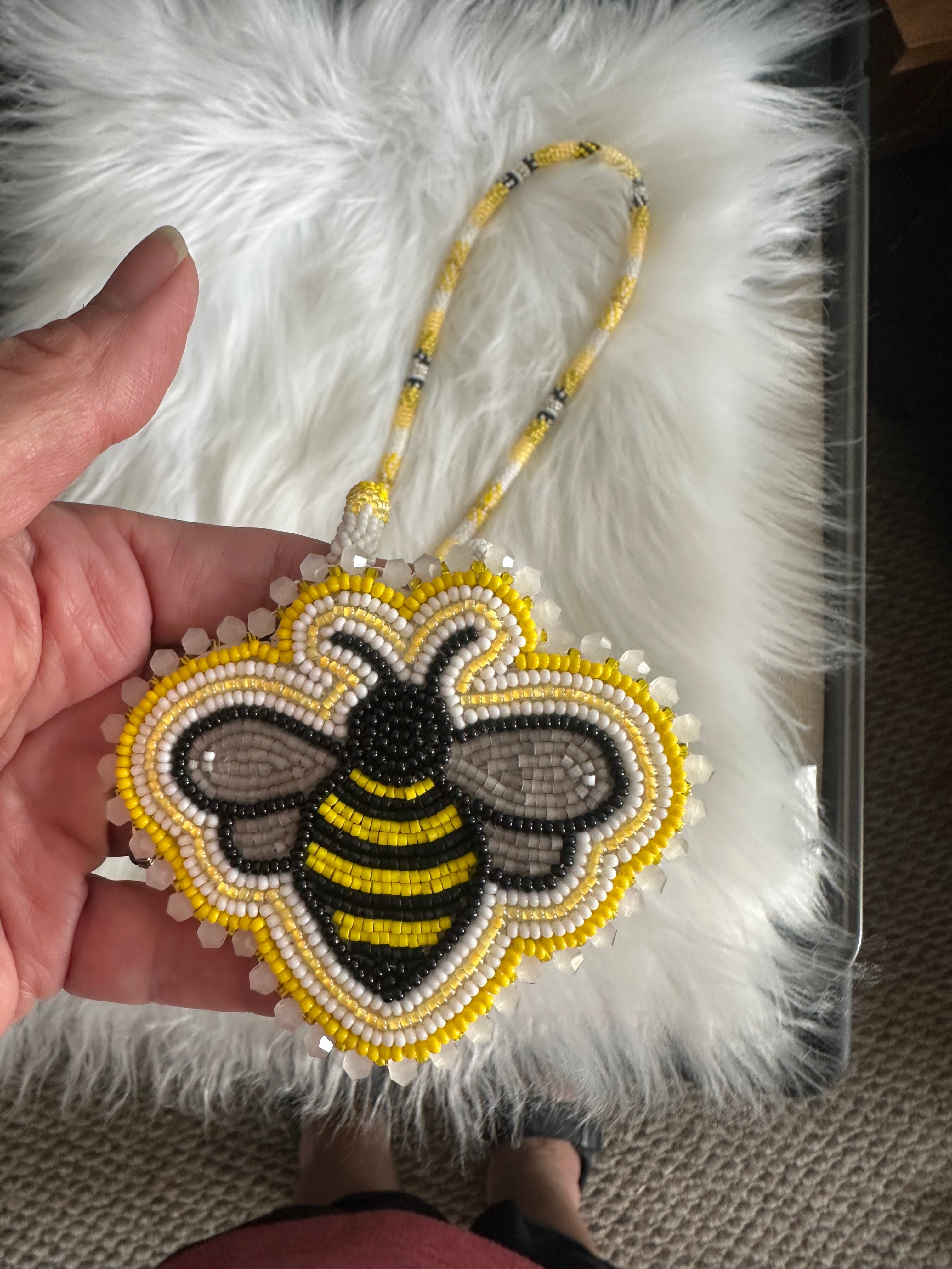 Bee Medallion Necklace Set