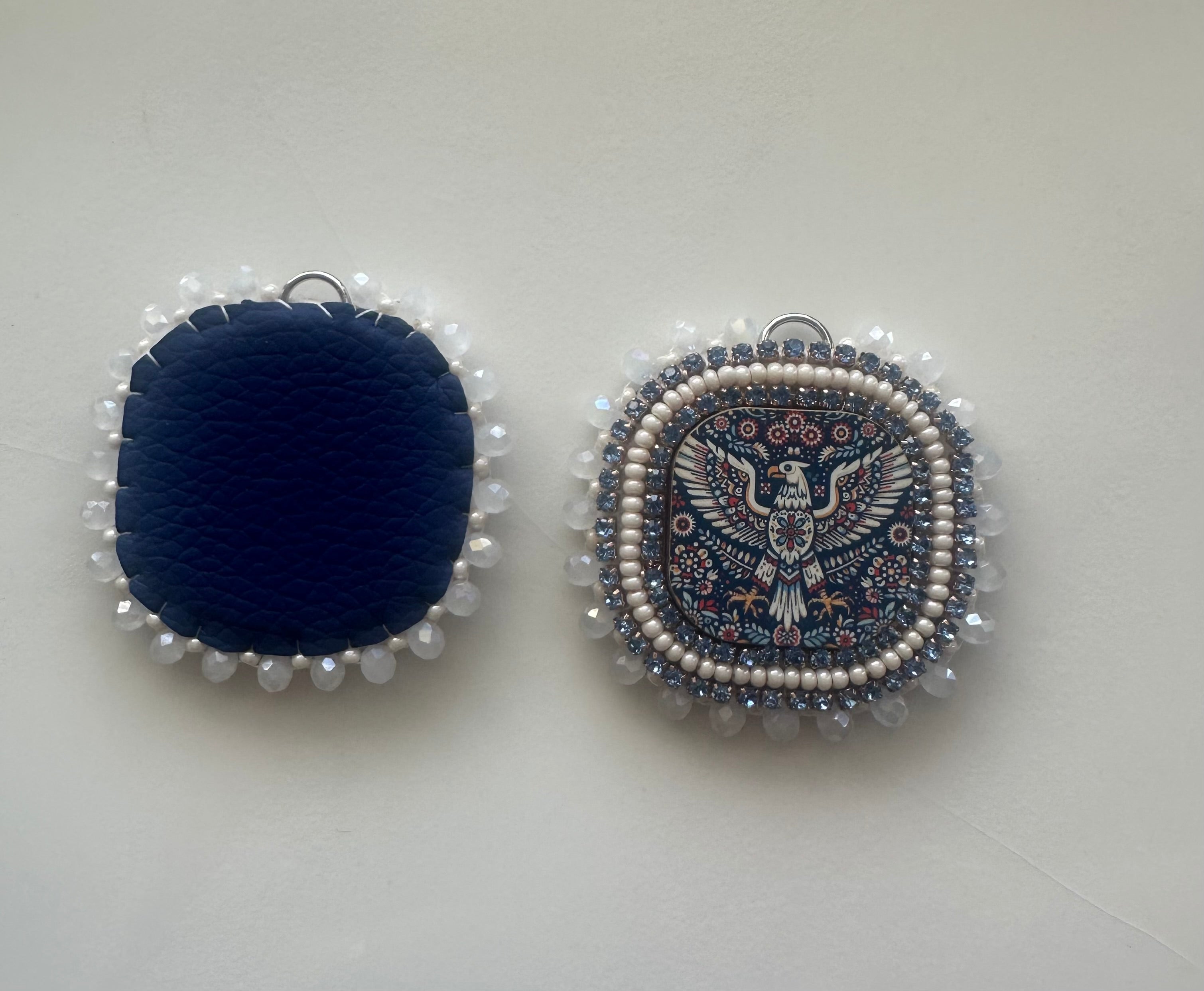 Handcrafted Eagle Statement Earrings