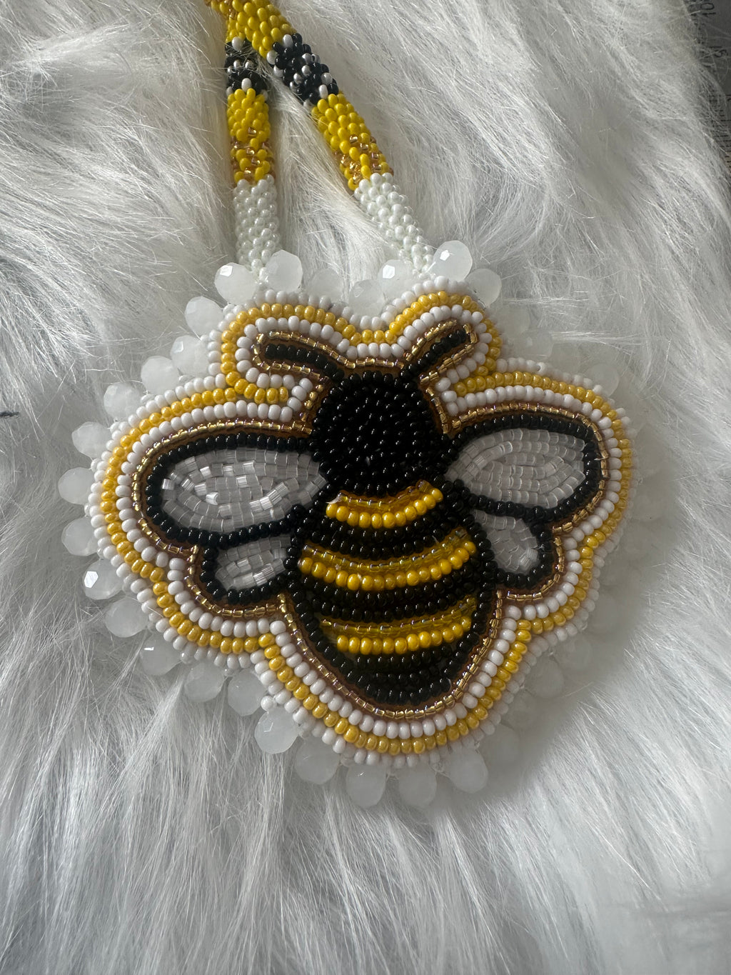 Bee Medallion Necklace Set