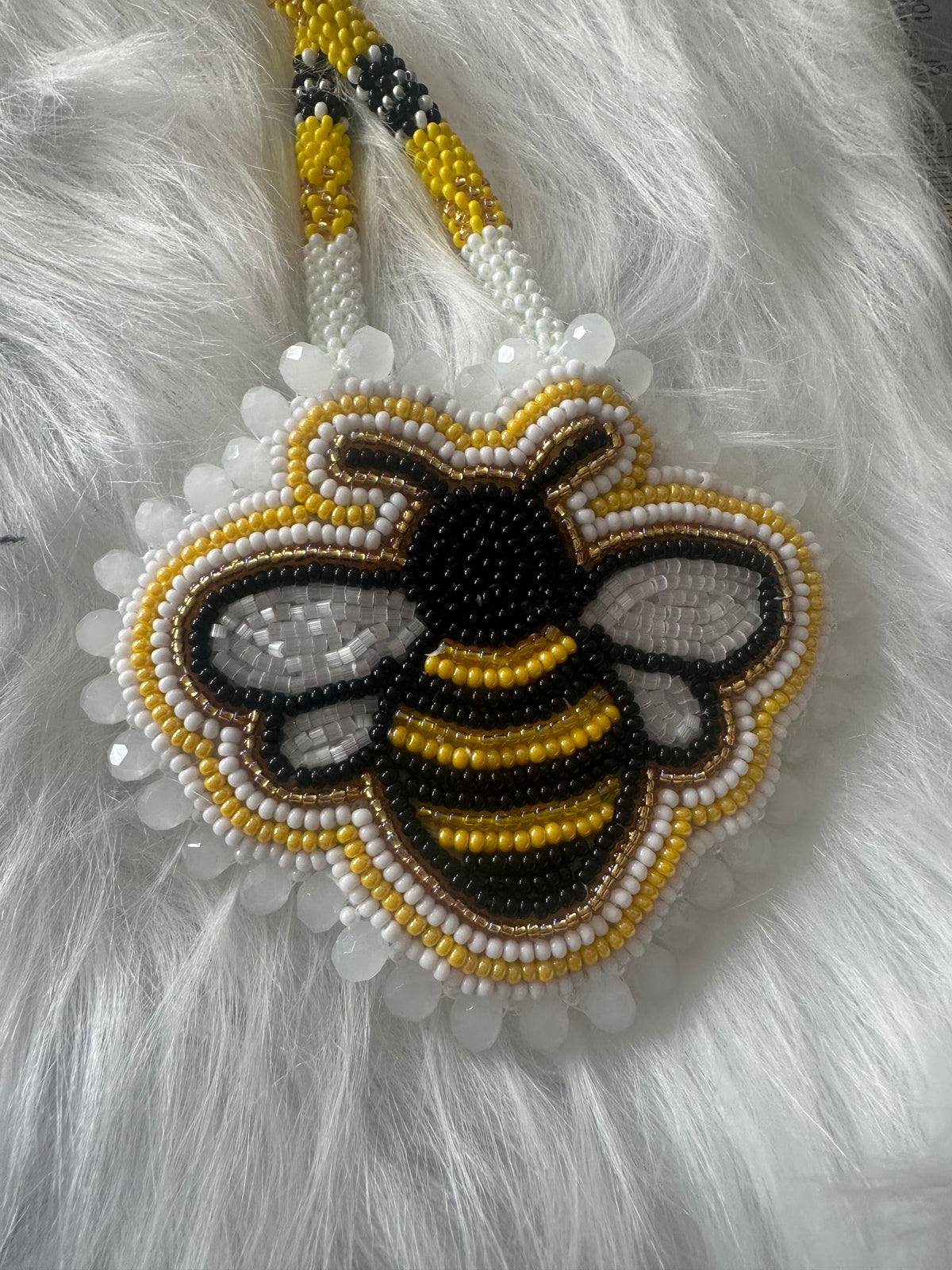 Bee Medallion Necklace Set