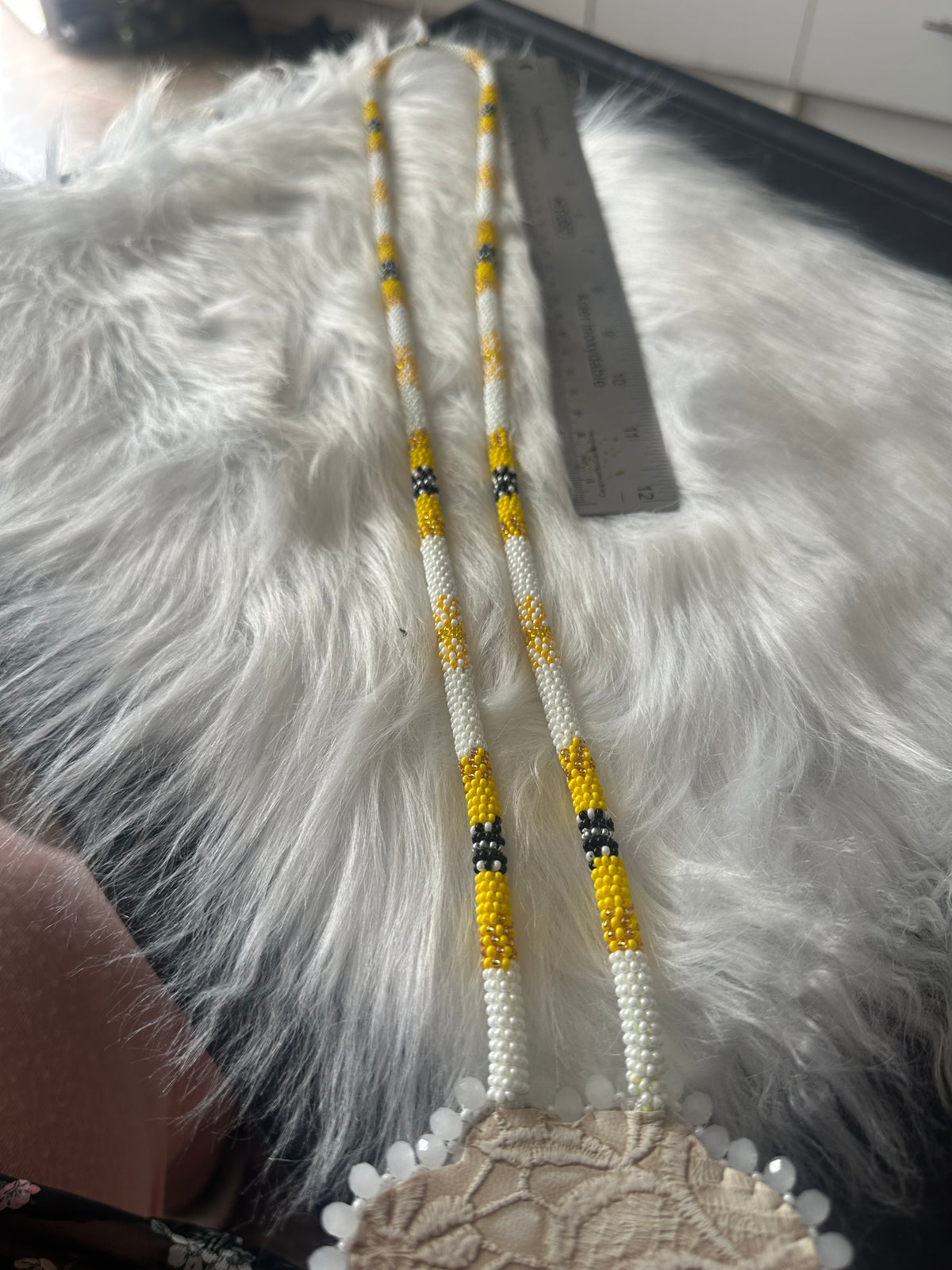 Bee Medallion Necklace Set