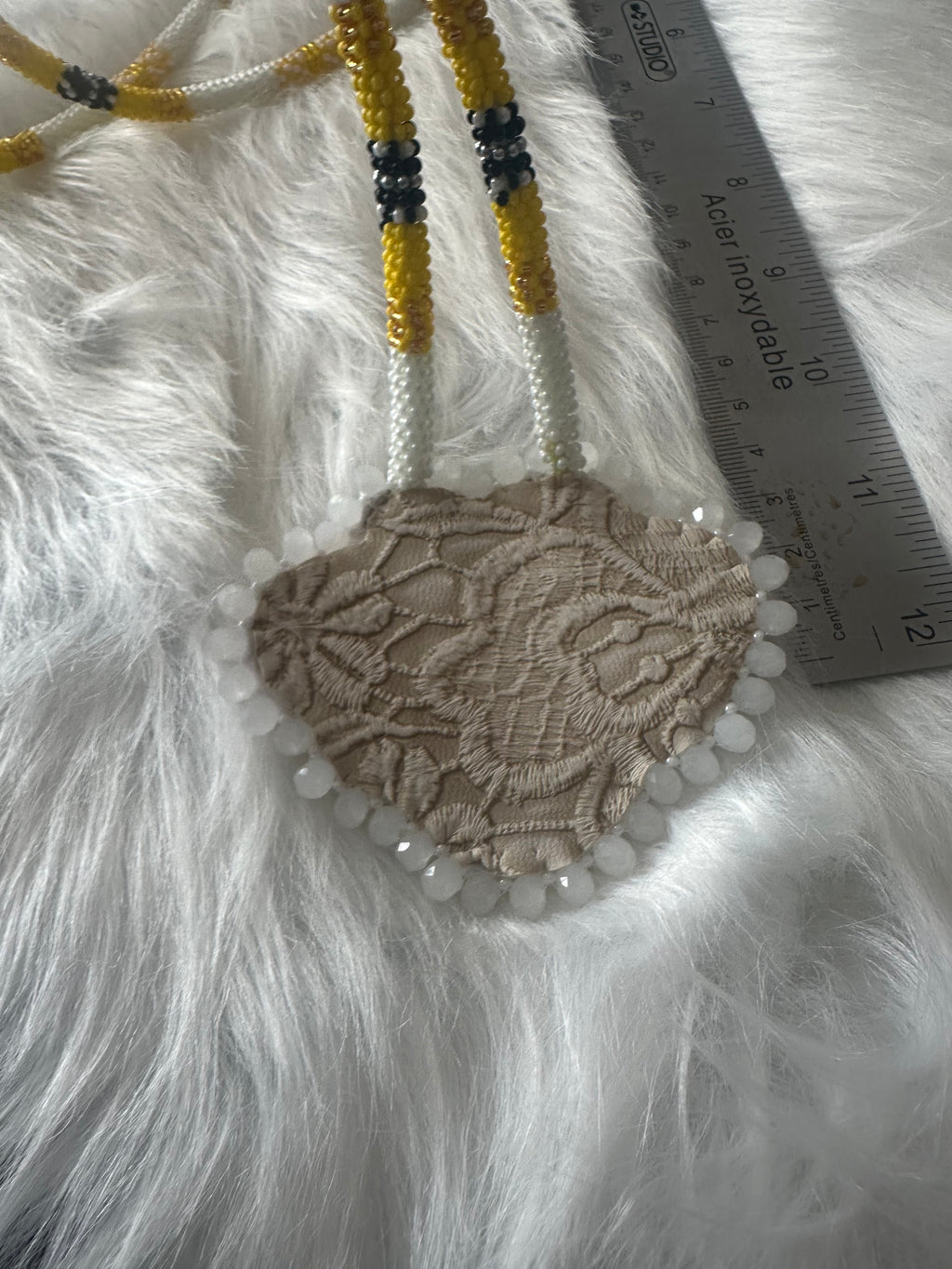 Bee Medallion Necklace Set