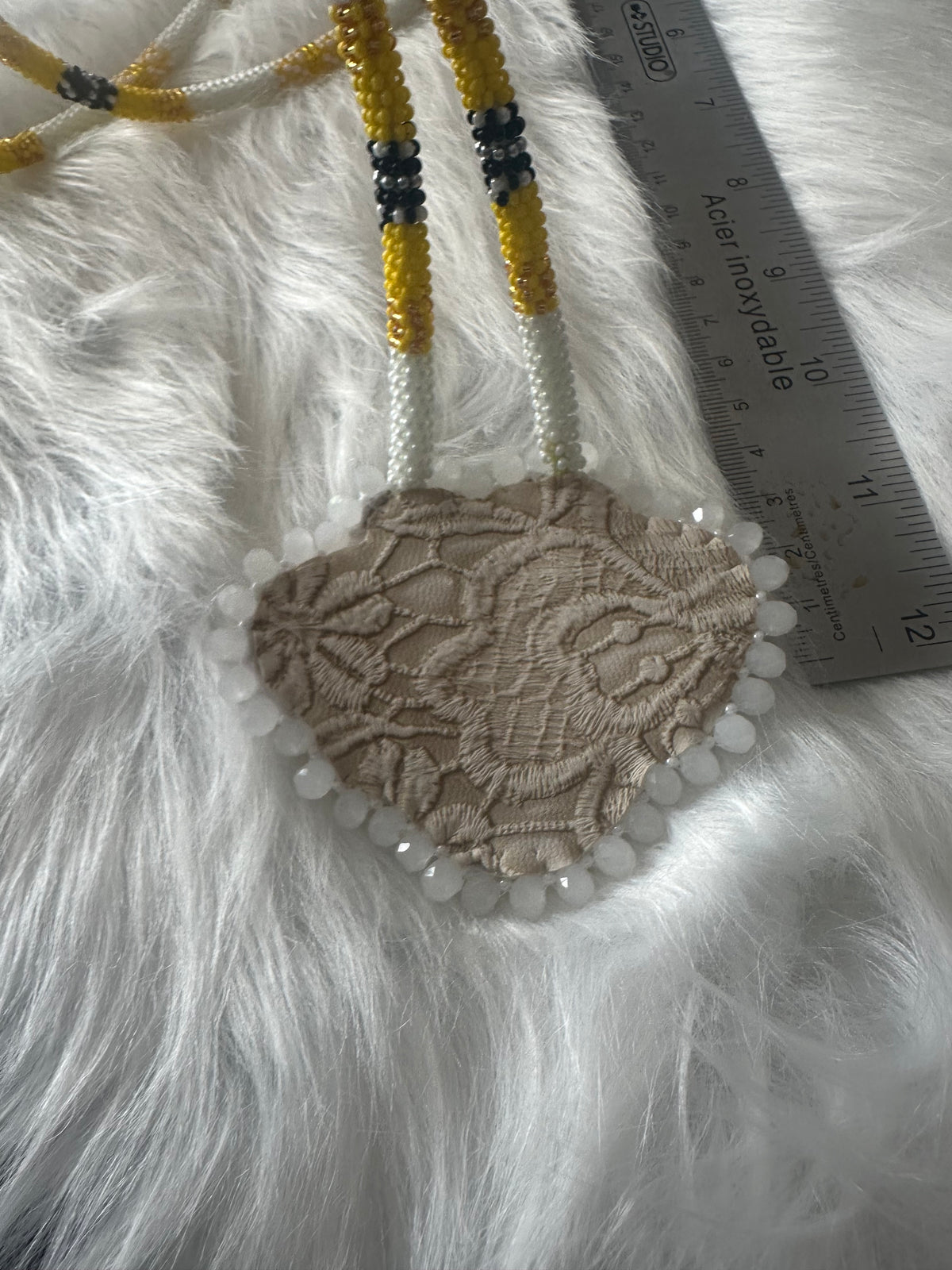 Bee Medallion Necklace Set