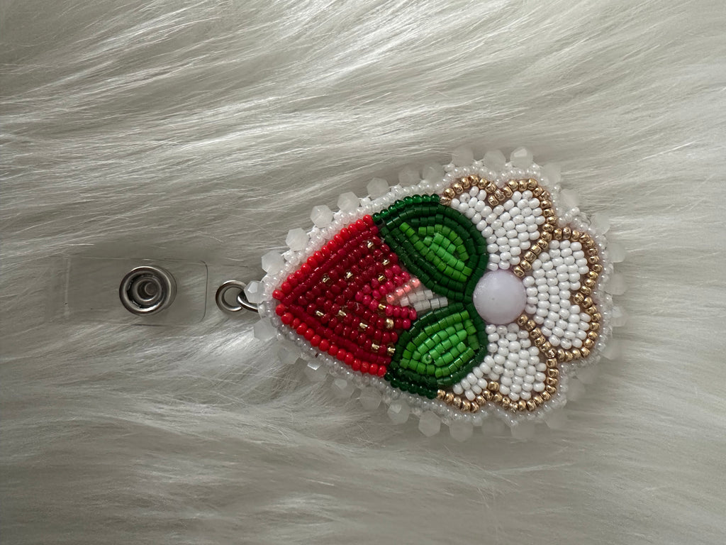 Strawberry Badge Reel