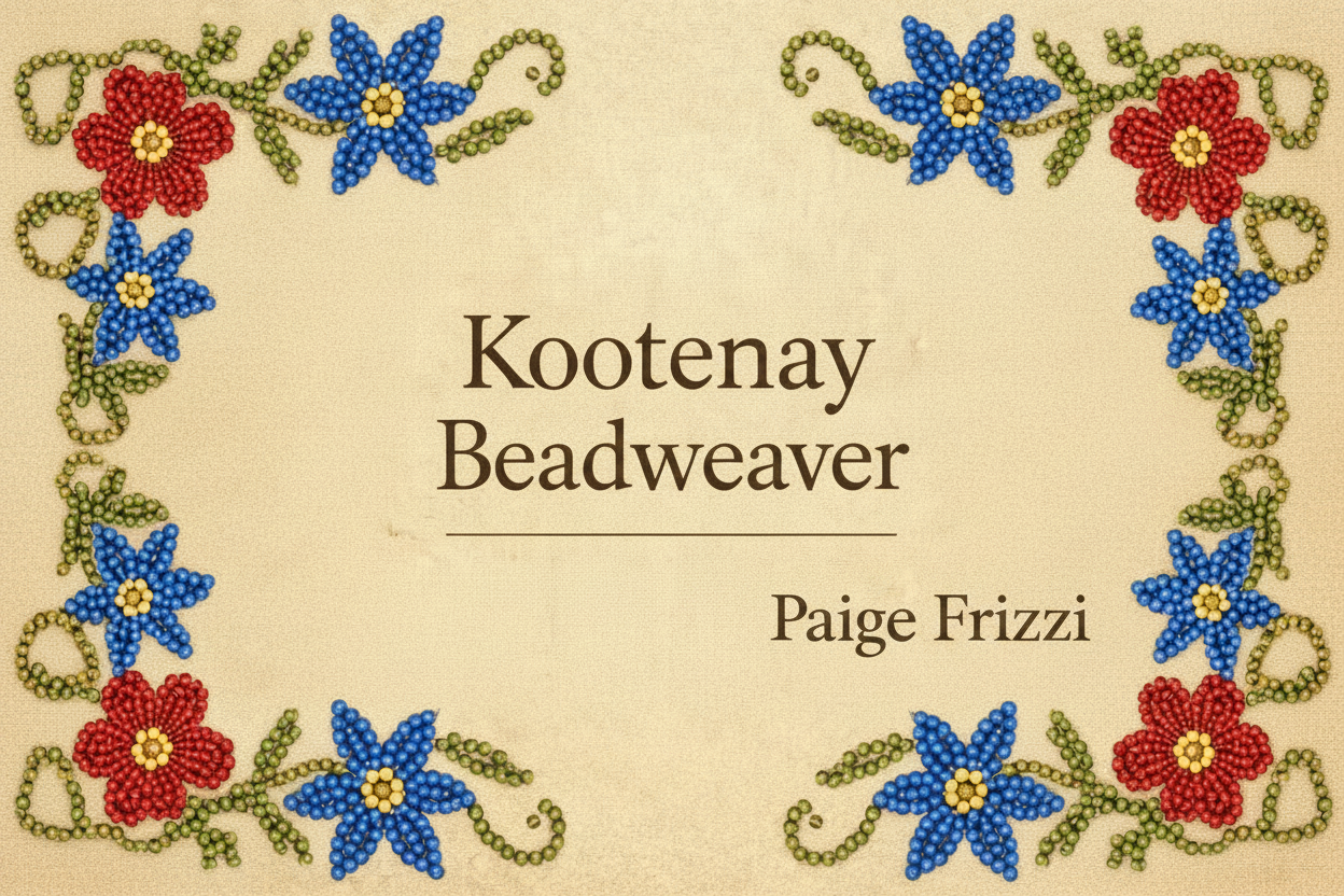 Kootenay Beadweaver Hero Banner with subtle name to the side